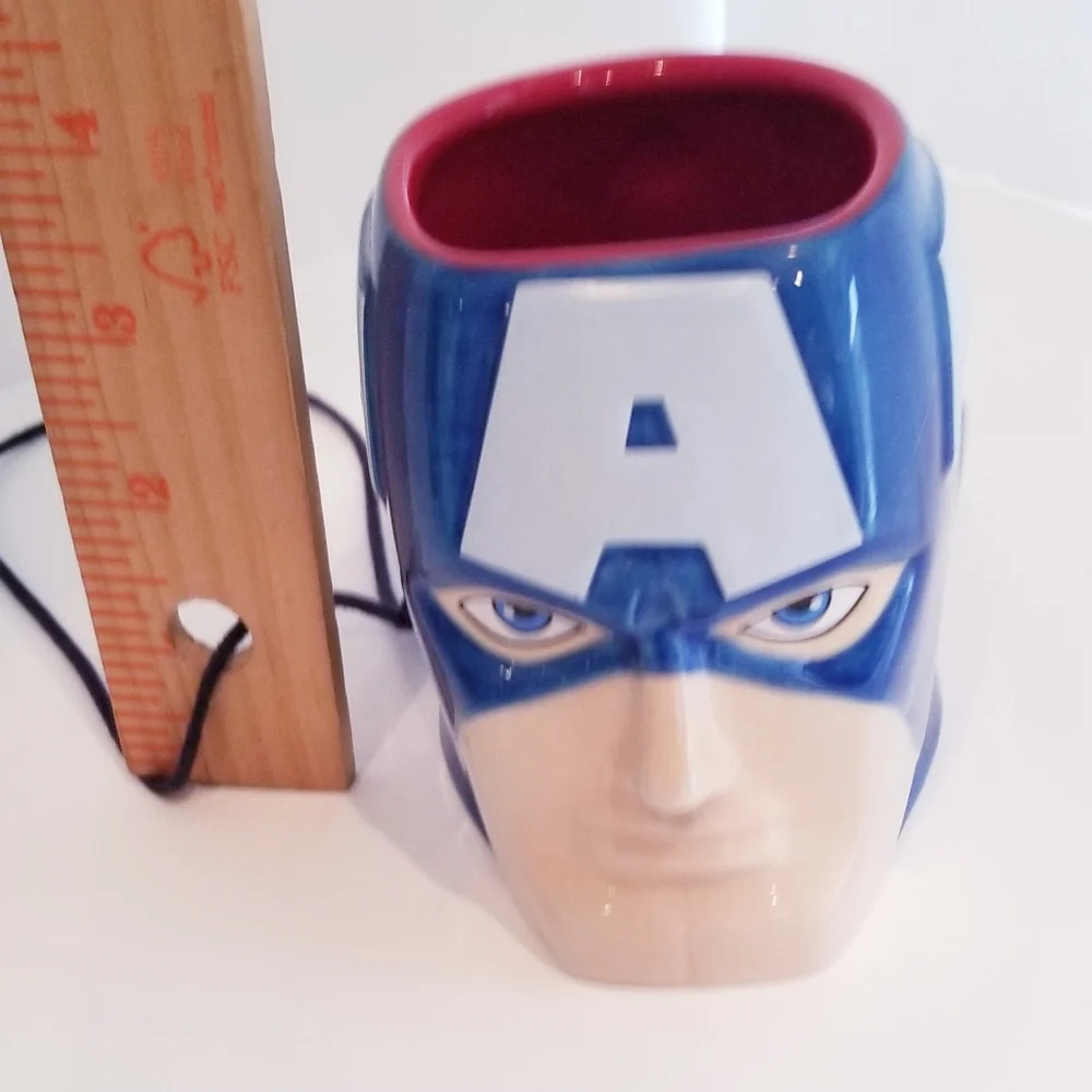 Marvel Mug Cup Blue 3D Blue Captain America